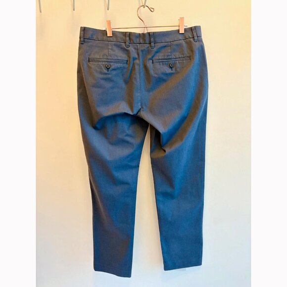 Bonobos "Blue Grey" Stretch Weekday Warrior Slim Fit Dress Pant - 33 x 34 - Picture 10 of 16